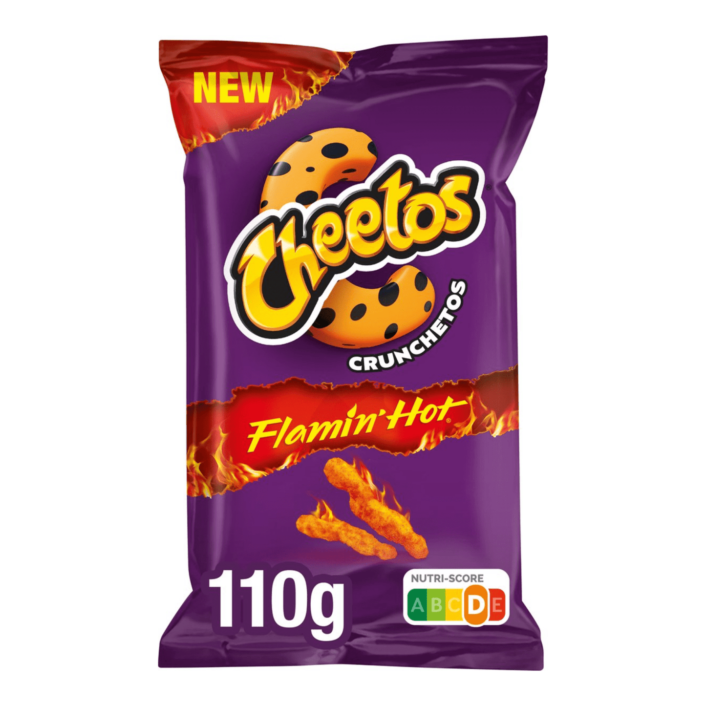 Borsa calda Cheetos crunchetos flamin' (12x 110gr)