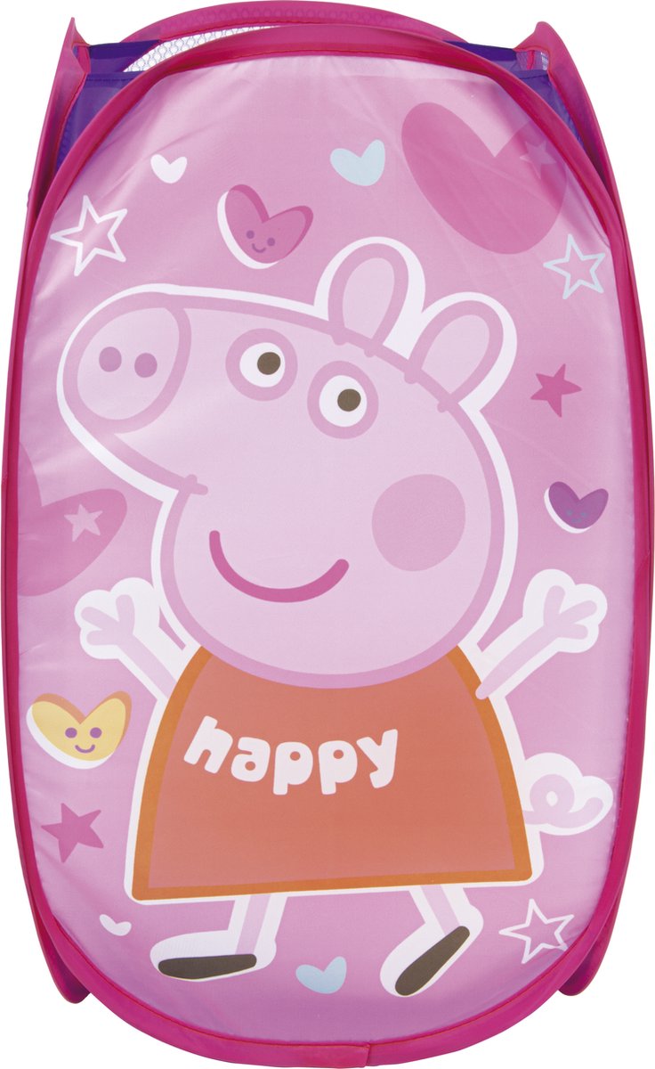 Cestino portaoggetti pop-up Peppa Pig