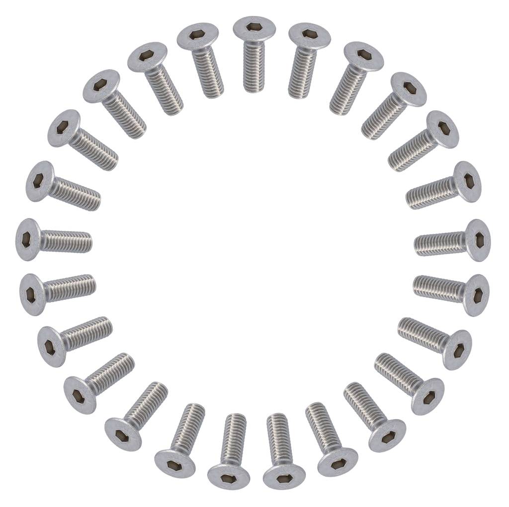Perno anp m6x20 vaso hexagonal acero inoxidable iso10642 a2-07 ds a 25