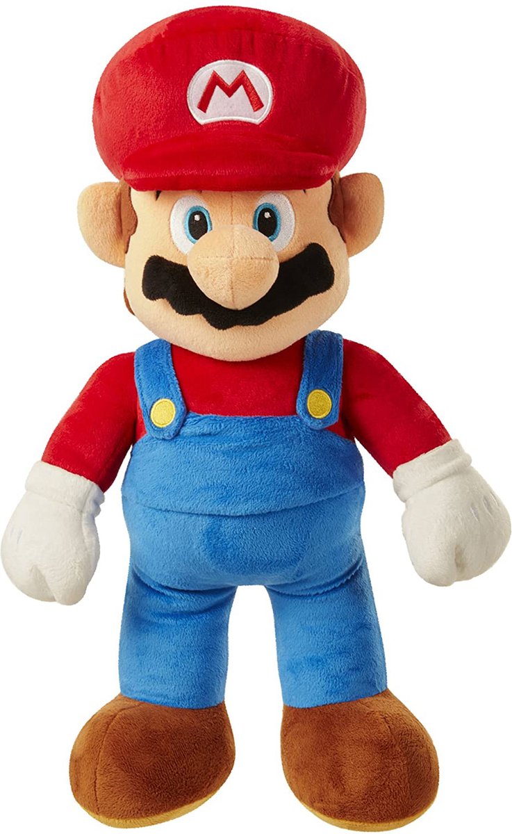 Jakks jumbo peluche mario 50cm