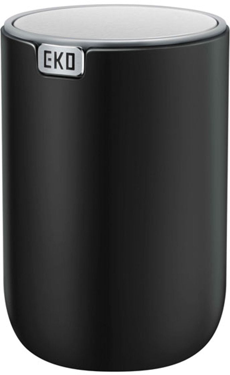 Eko - cubo de basura de mesa fandy 2,2 litros - negro - plástico