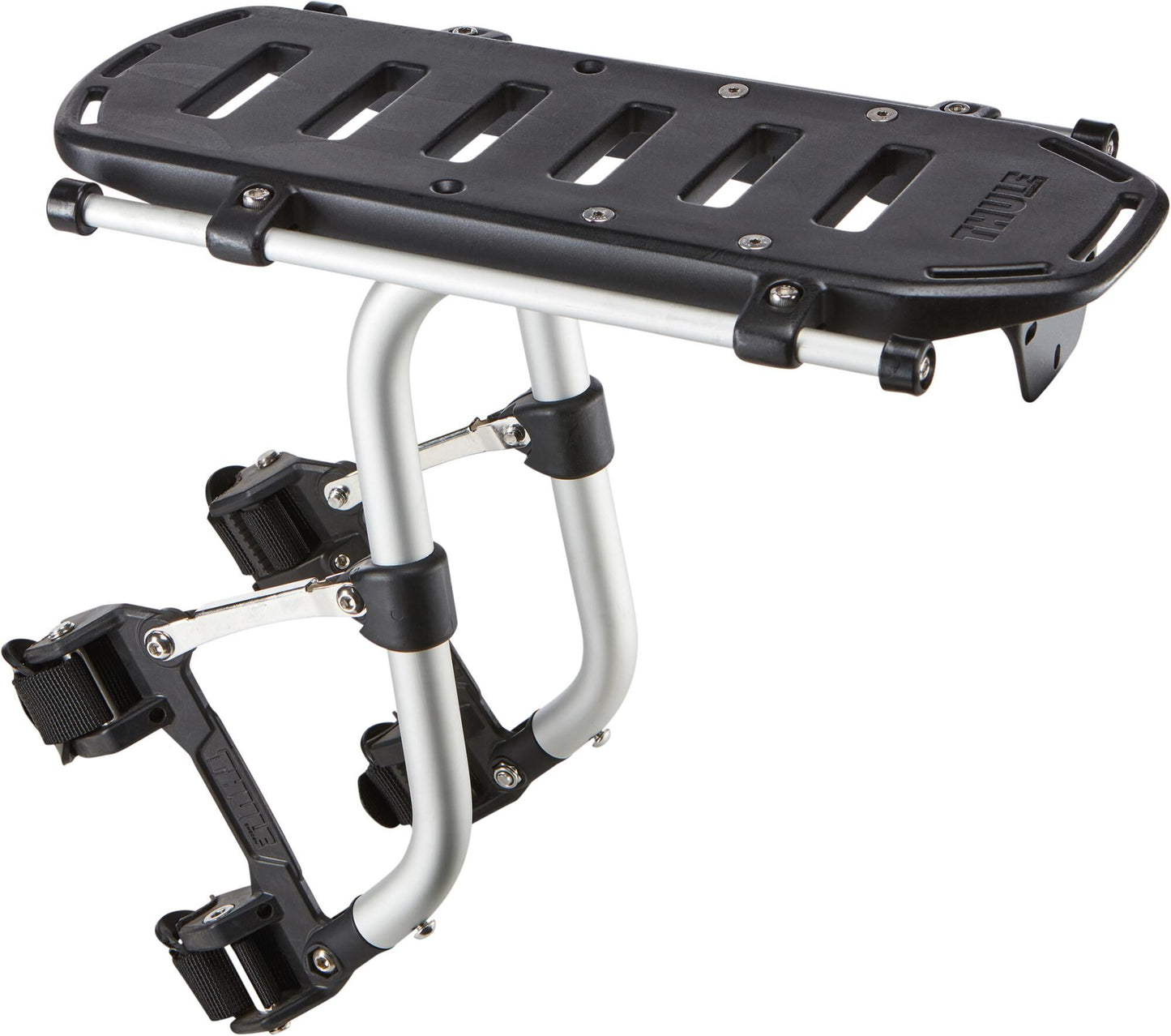 THULE Carrier Tour Rack Uni, plastica di Alu, nero