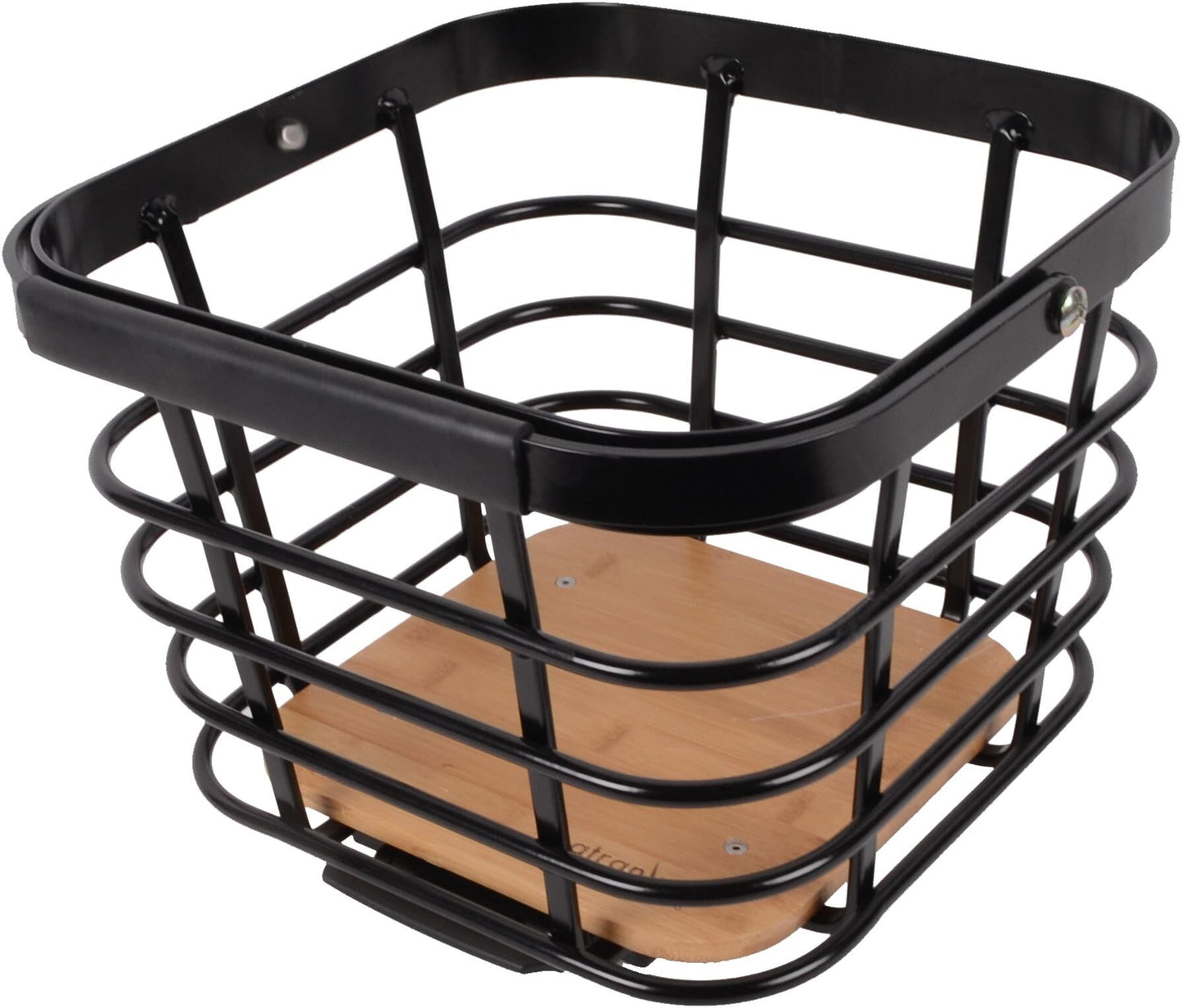 Cesta para bicicleta Atranvelo, cesta trasera QB AVS QB AVS negro mate