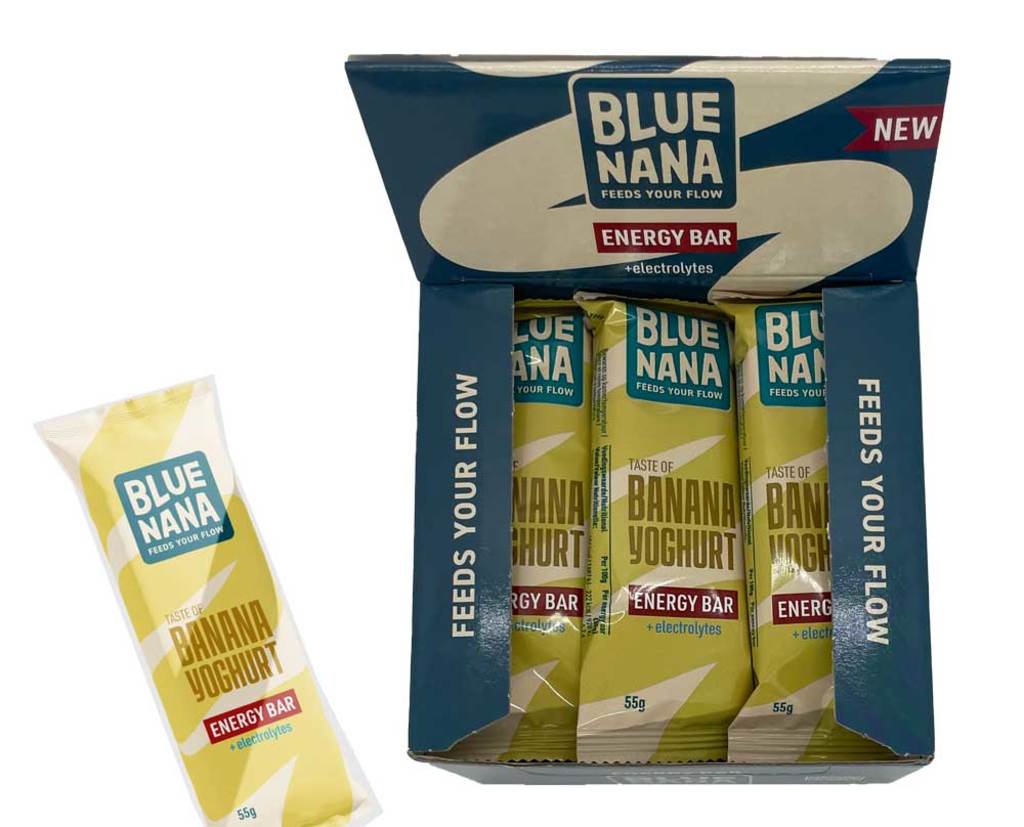 Blue nana bar yogurt energetico alla banana 55gr ds a 12