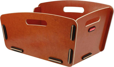 Rixen Kaul Basket posteriore R K Radkiste 2 Wood, Nature