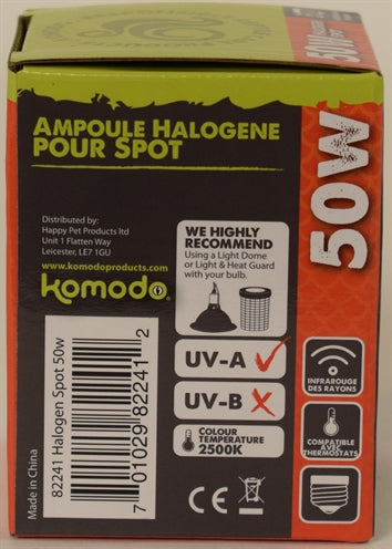 Lámparas de manchas de halógeno de Komodo