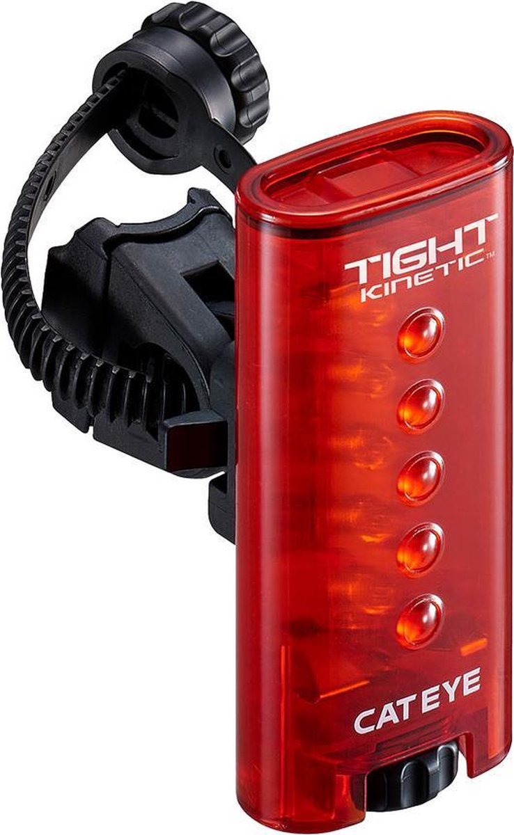 Luz trasera Cateye LD180k - cinética ajustada - LED - negra