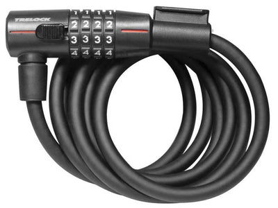 Trelock SK 210 C180 10 - Flexibel kabelslot, 180 cm, zwart