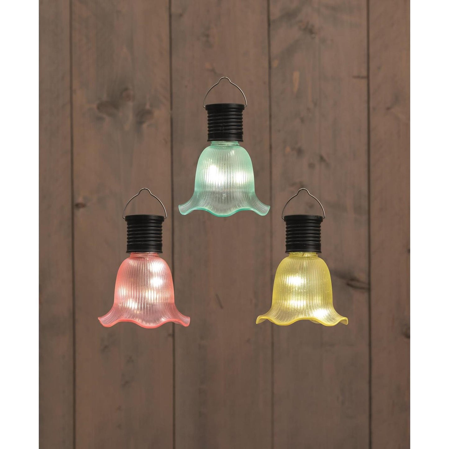 Anna's collection Luz solar LED flor 8x10cm