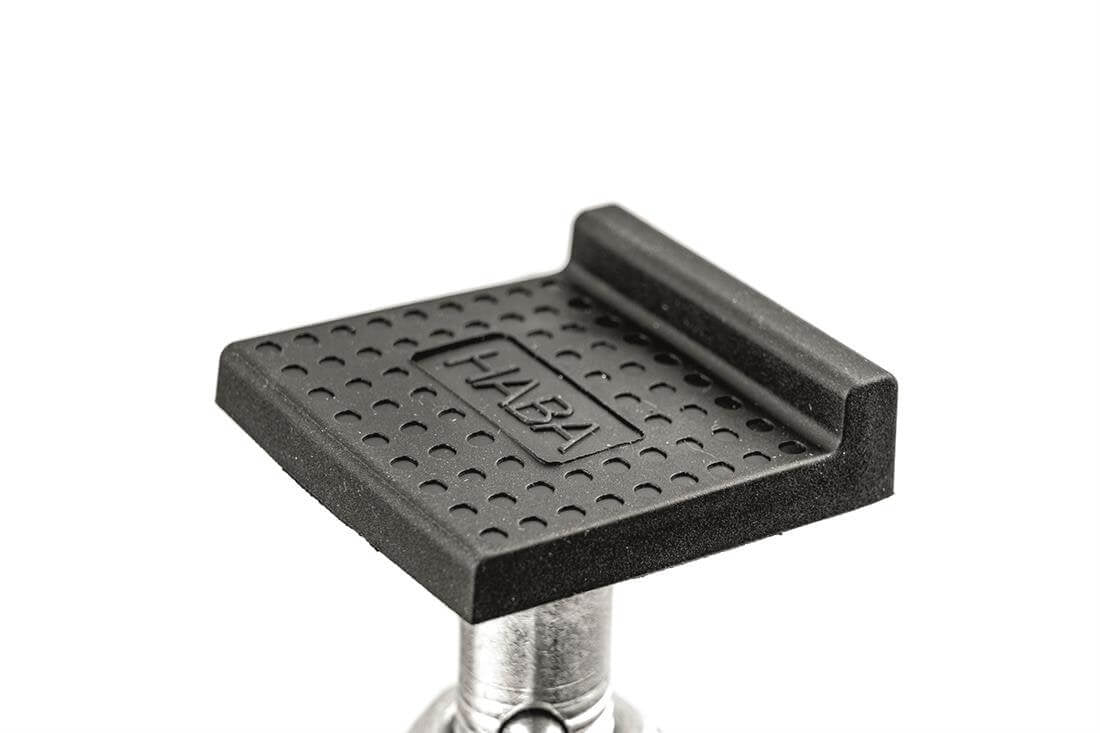 Soportes de eje Carajack de aluminio con tapas de plástico - juego de 4 piezas