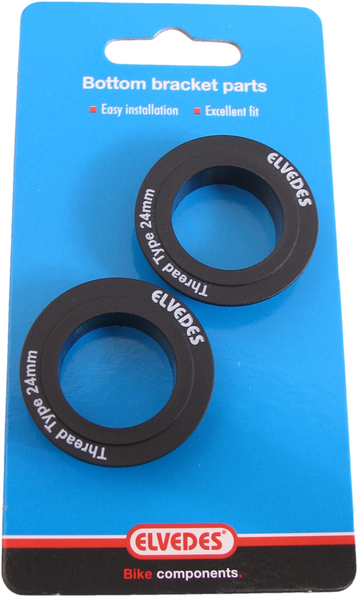 Tappi cuscinetto movimento centrale Elvedes per Shimano 24mm Outboard (2 pezzi)