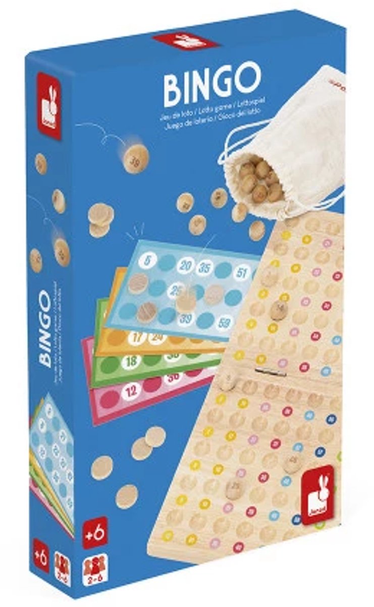 Janod - juego - bingo