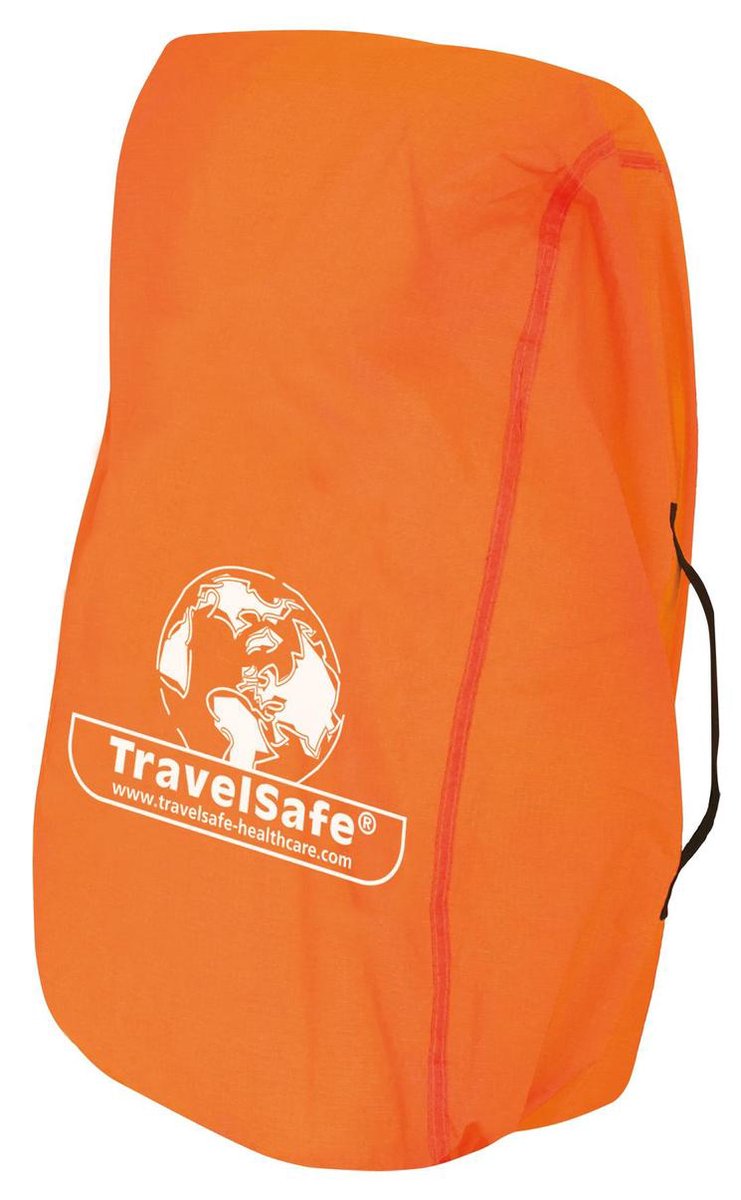 Travelsafe combipack regencover - medium - oranje