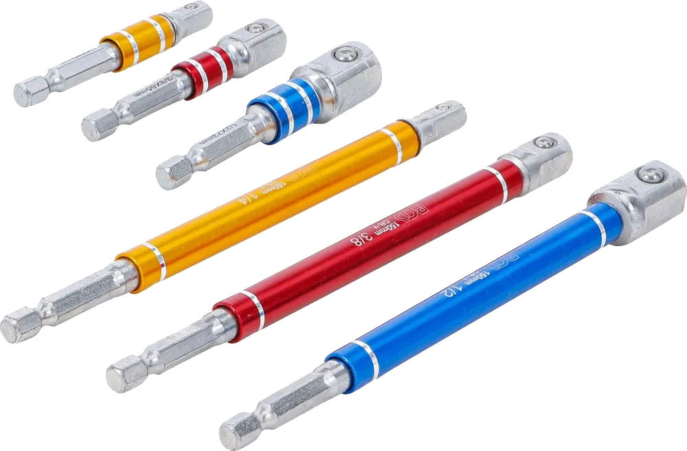 Set adattatori Bgs technic per frese 1 4 , 3 8 , 1 2