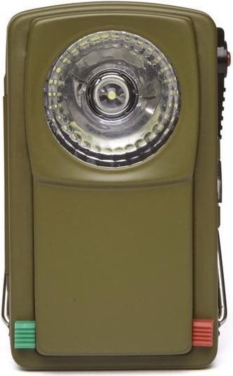 Kikkerland - linterna de código Morse de arándano - aprende los códigos Morse - filtros intercambiables: verde y rojo - carcasa de metal duradera