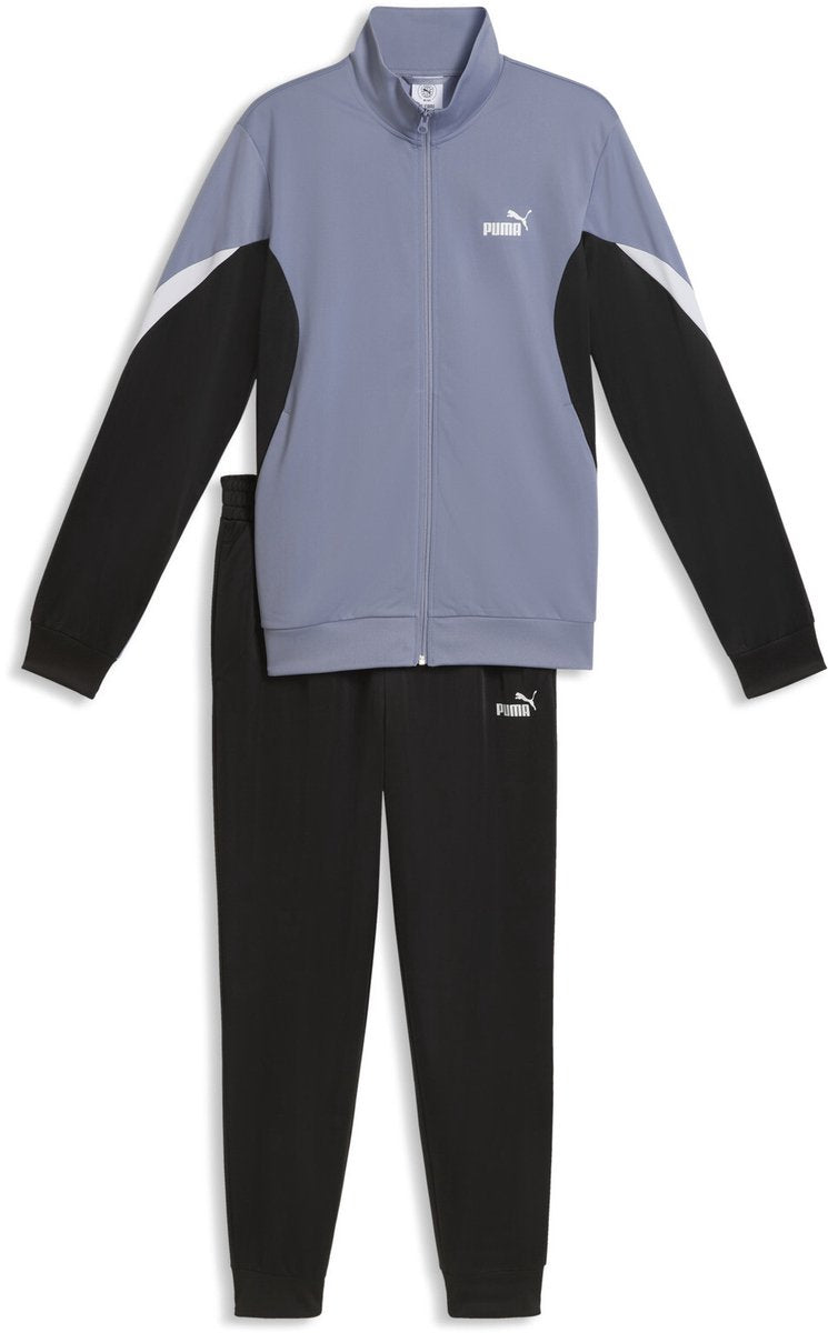 Chándal unisex Puma ess block poly suit - cielo gris