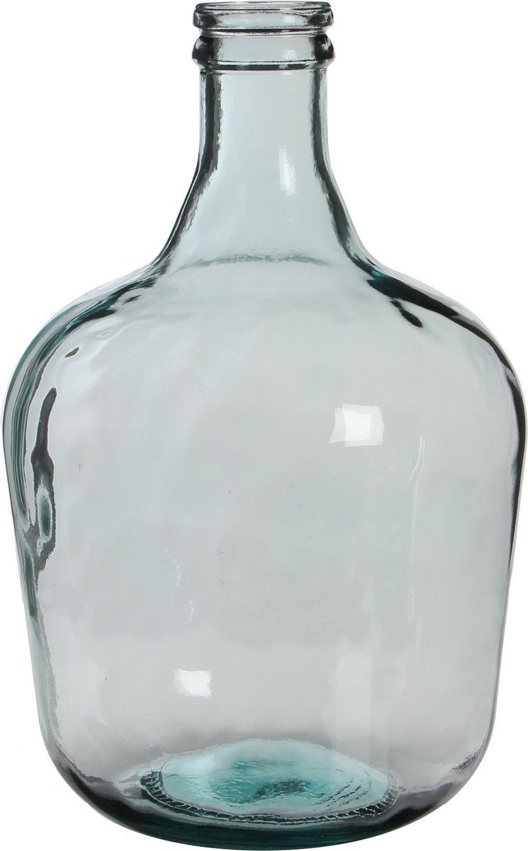Decoraciones de mica botella decorativa de mica transparente - d 27 h 42cm