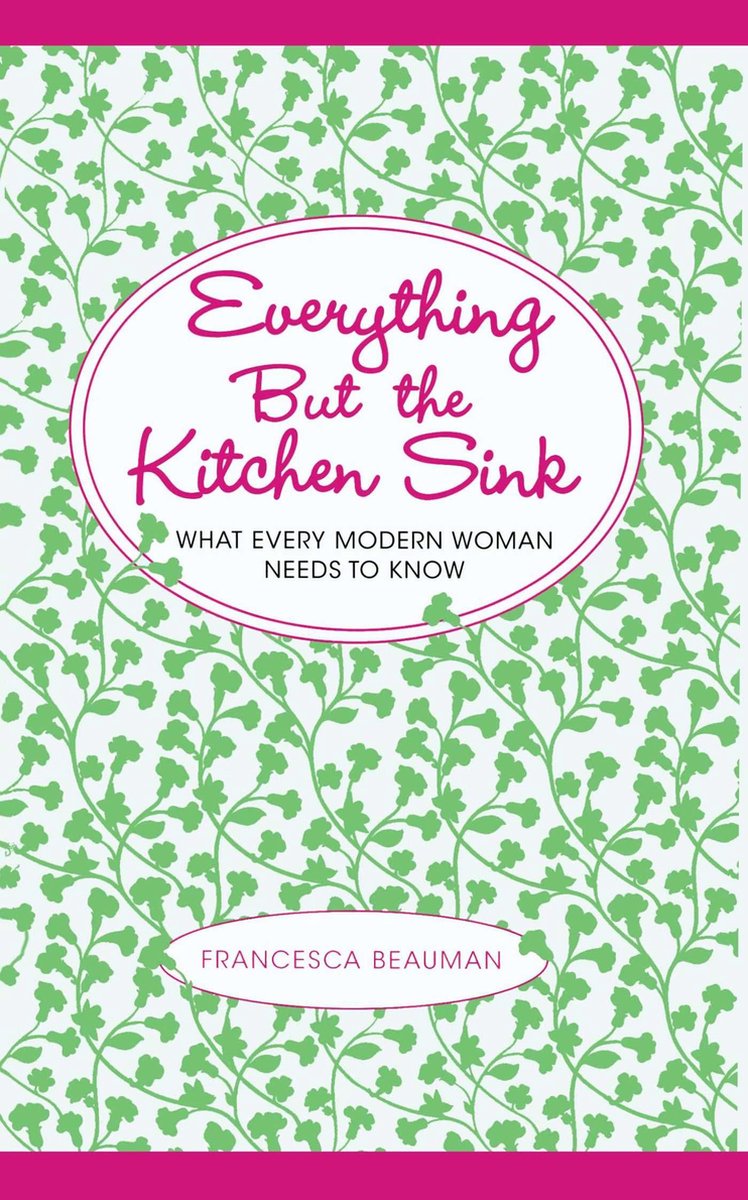Todo menos el fregadero de la cocina.