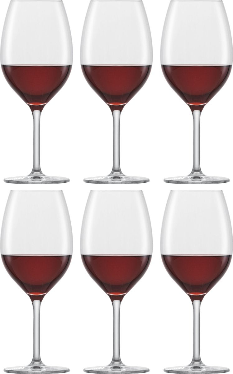 Schott zwiesel banchetto bicchiere da vino rosso 1 - 0,475 litri - set da 6
