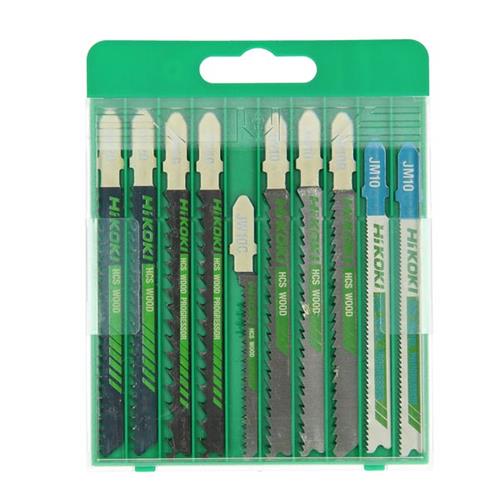 Cassetta di lame per seghetto alternativo Hikoki da 10 pezzi