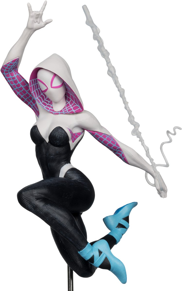 Mcfarlane Toys Marvel - Figura etichetta dorata - Ghost-Spider 1 10 (The Amazing Spider-Man #1)