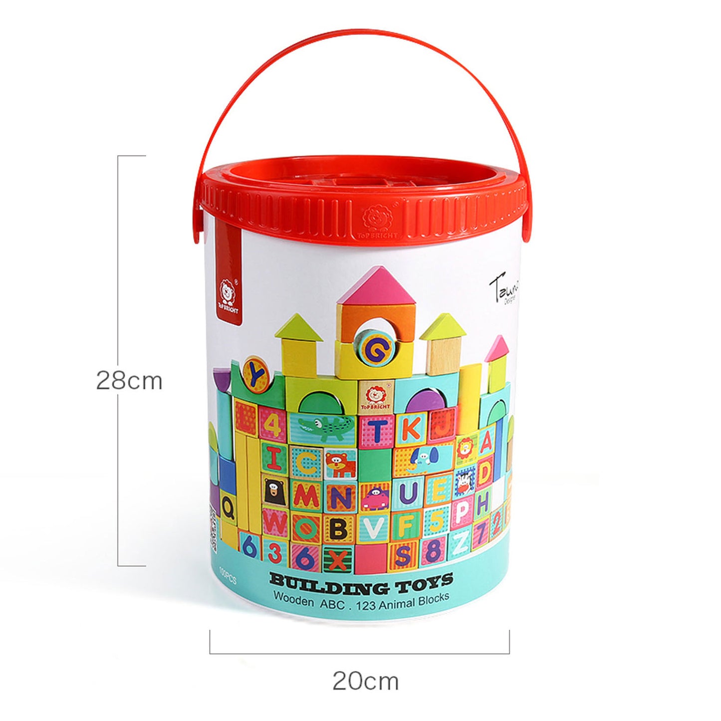 Topbright Blocks Blocks Lettere e numeri, 123dlg.