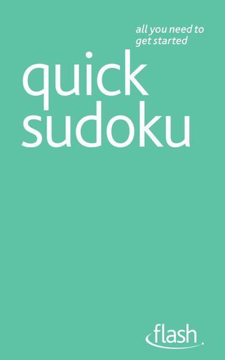 Quick sudoku