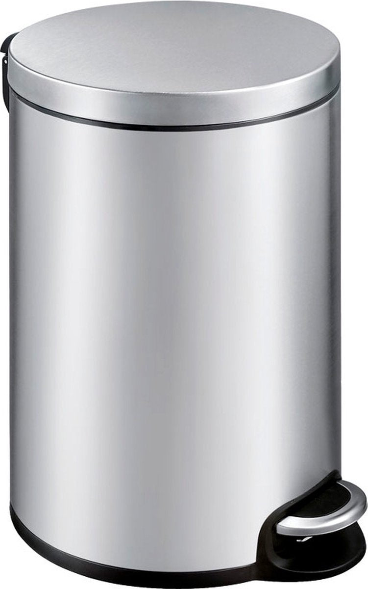 Papelera con pedal Eko serene 20l acero inoxidable mate