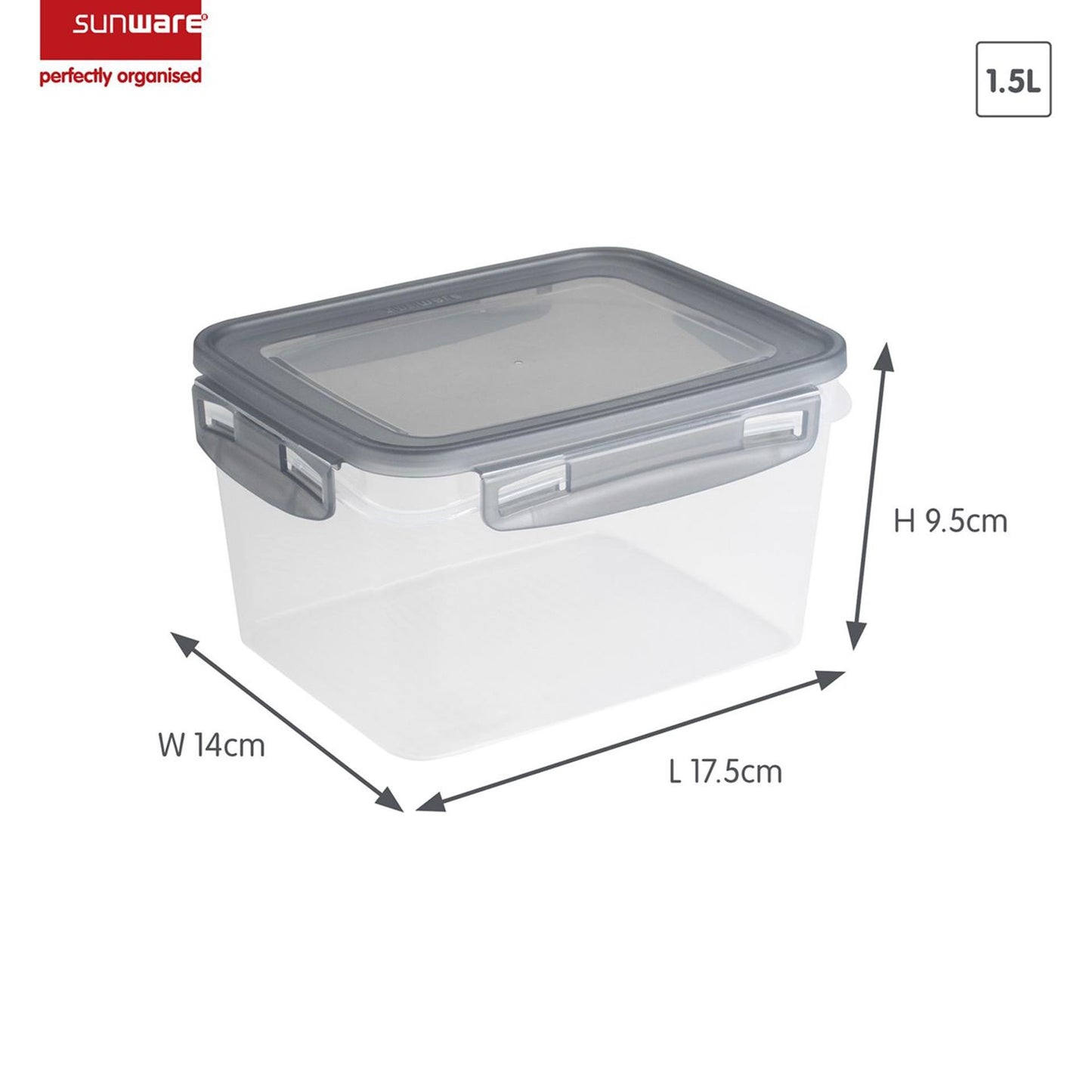 Contenitori congelatore Sunware Club Cuisine 1,5 l