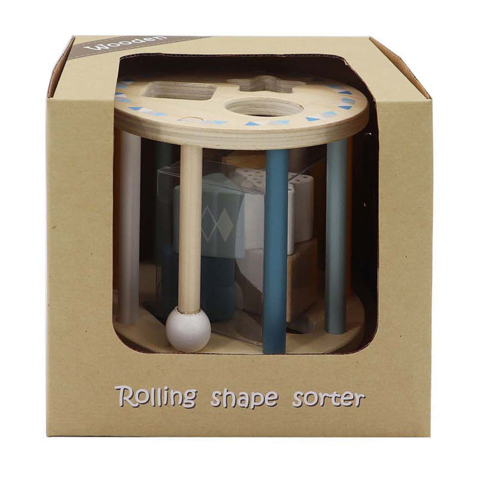 Selezionatore di forme in legno rotolante