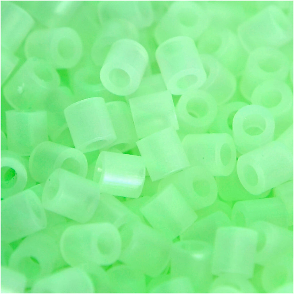 Perline termoadesive Nabbi, misura 5x5 mm, misura buco 2,5 mm, medie, luminose, 6000 div 1 conf.