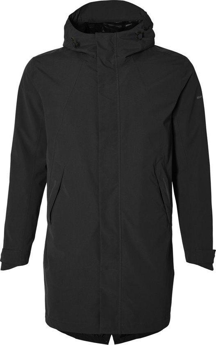 Basil Rain Parka Mosse Uomo Jet Black XXL