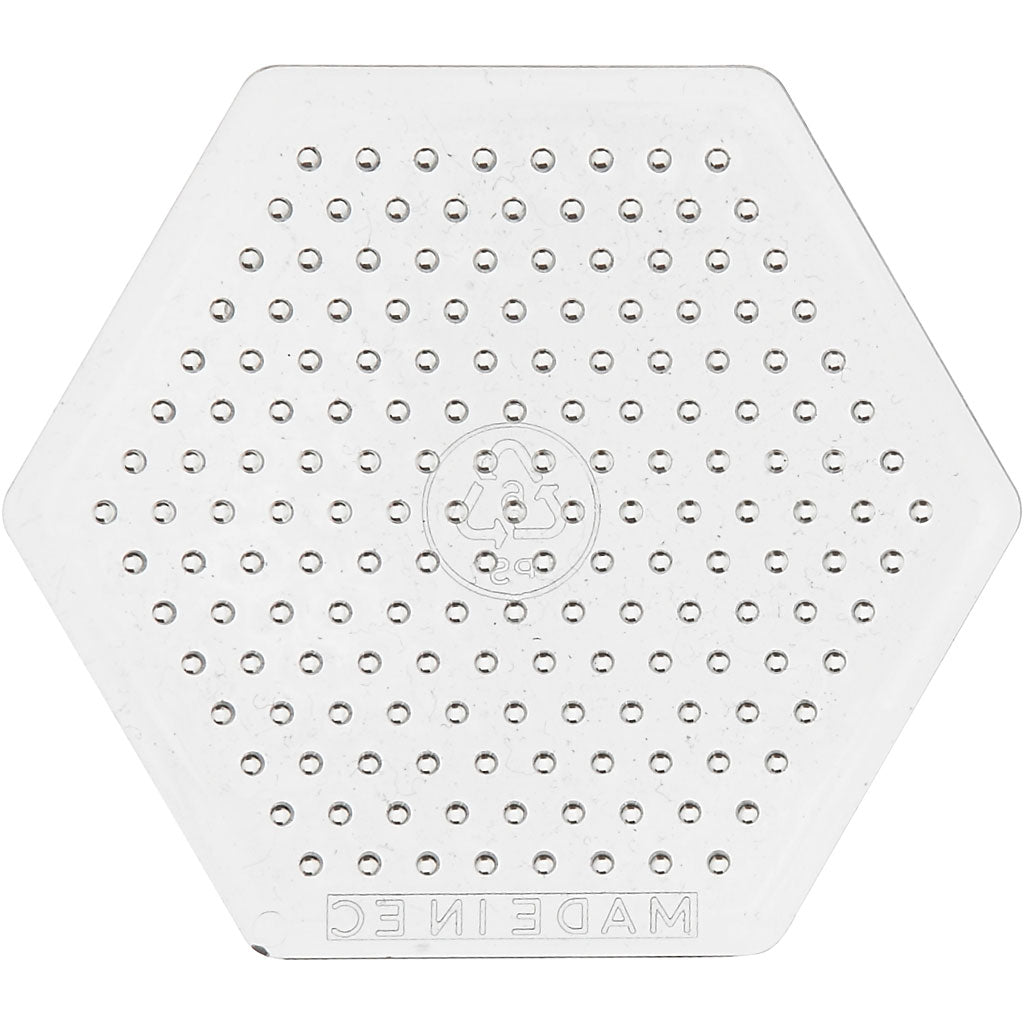 Piatto base Creative Company, misura 7 cm, medio, trasparente, 1 pezzo