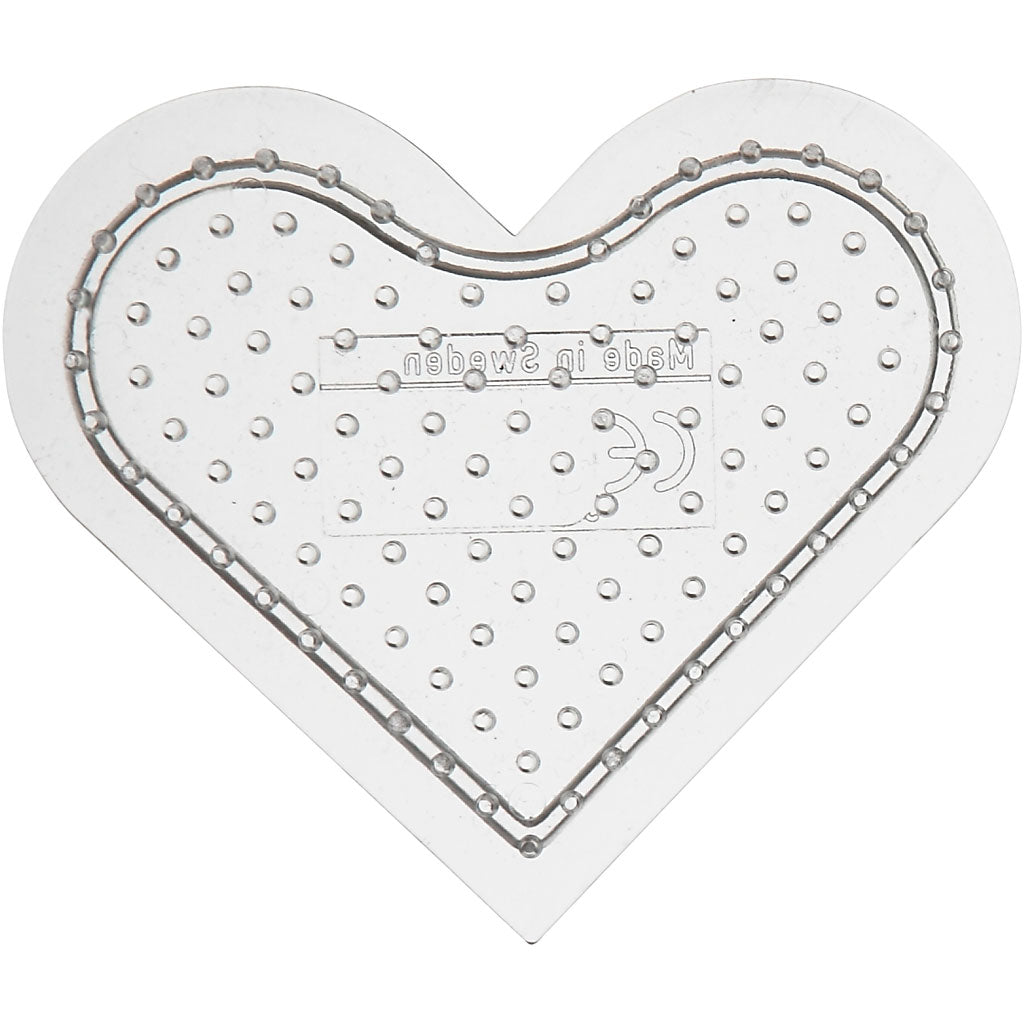Piatto base Creative Company, misura 7 cm, medio, trasparente, 1 pezzo