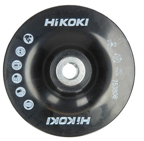 Plato de respaldo Hikoki 180mm