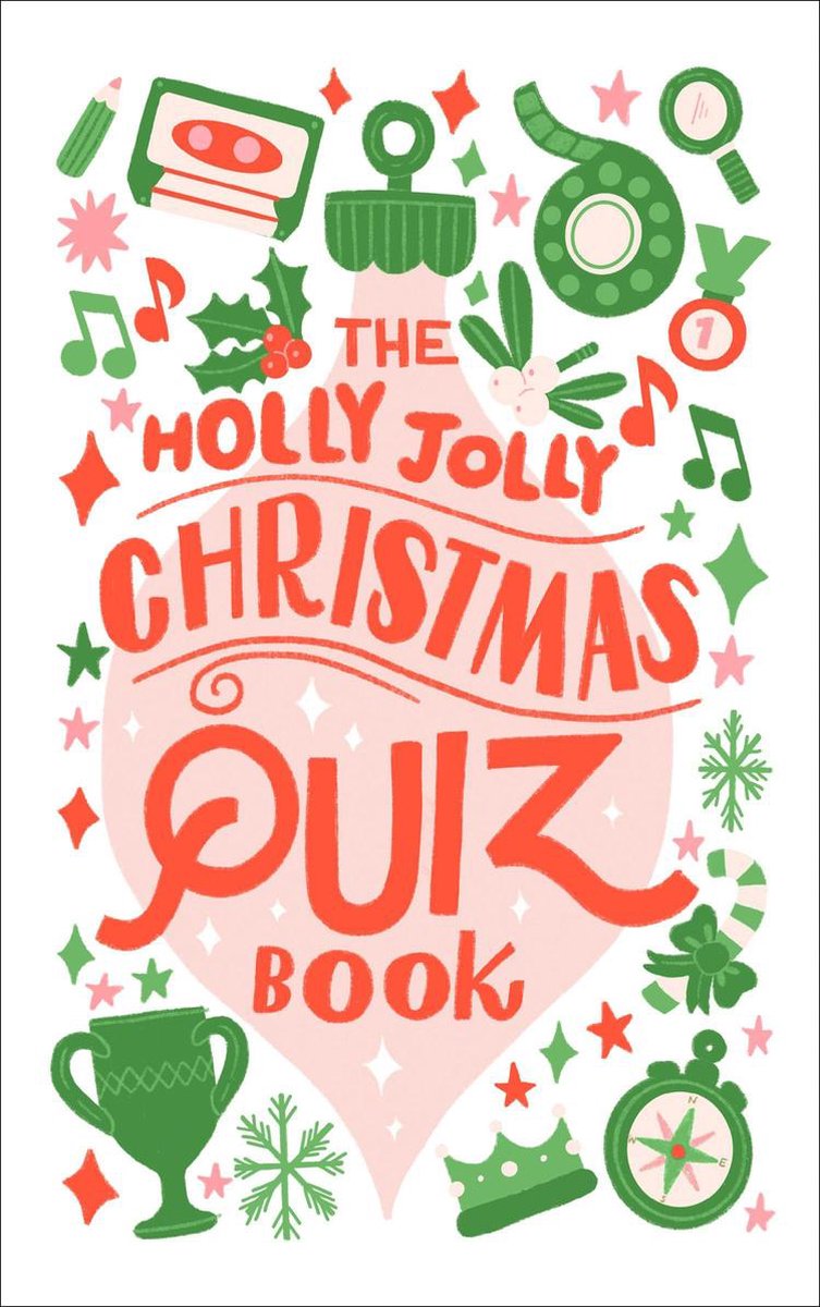 El libro de preguntas de Holly Jolly Christmas.