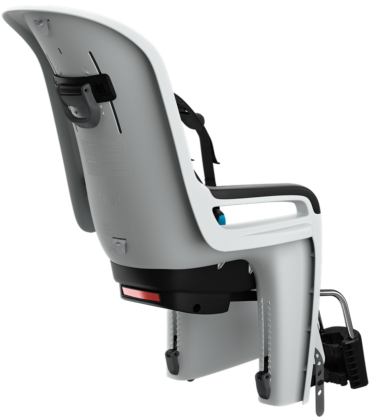 Sedile bambino Thule dietro la corsa lungo 2 per la conferma del telaio grigio chiaro