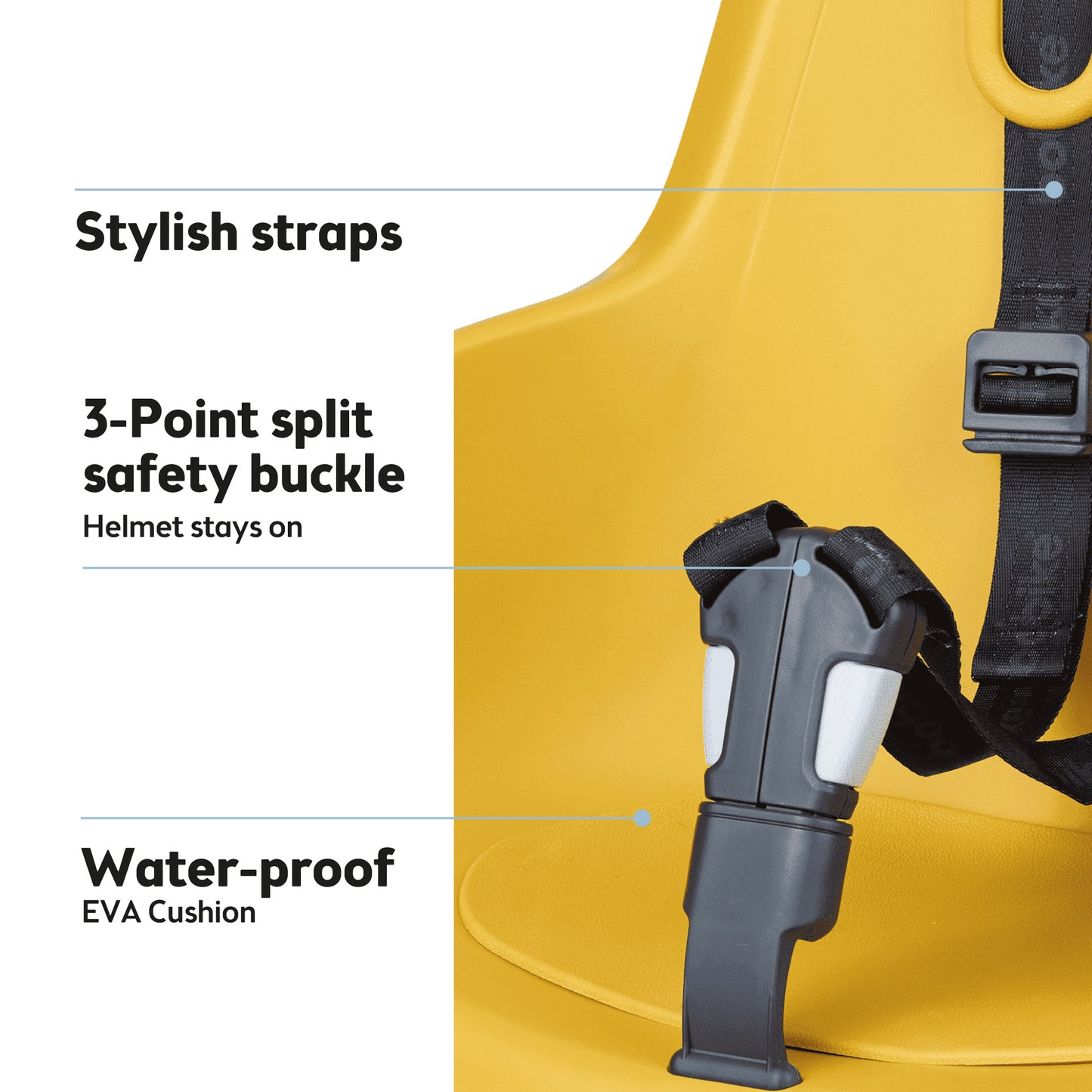 Sedile di bobike mini una potente senape