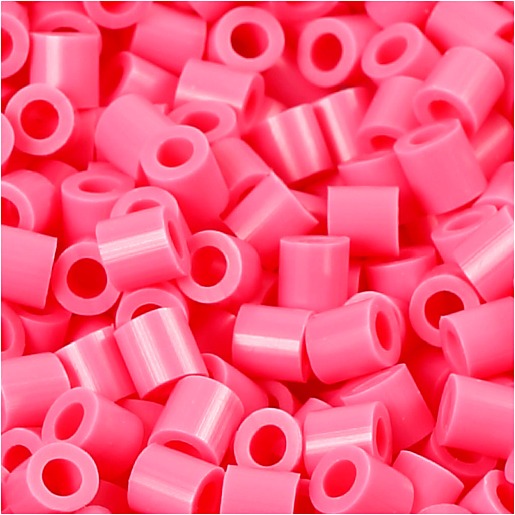 Perline fotografiche Nabbi, misura 5x5 mm, misura buco 2,5 mm, medie, rosa antico (25), 1100 pezzi 1 scatola