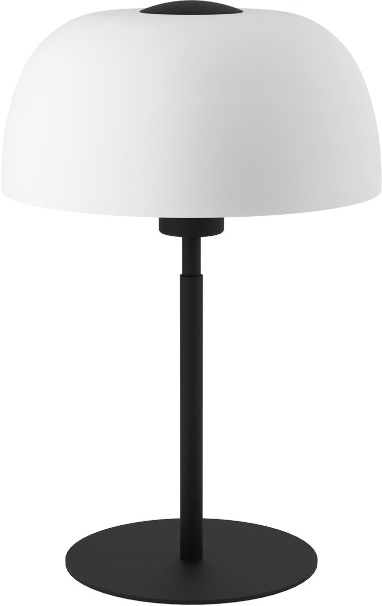 Eglo solo 2 tafellamp - e27 - 41,5 cm - zwart|wit