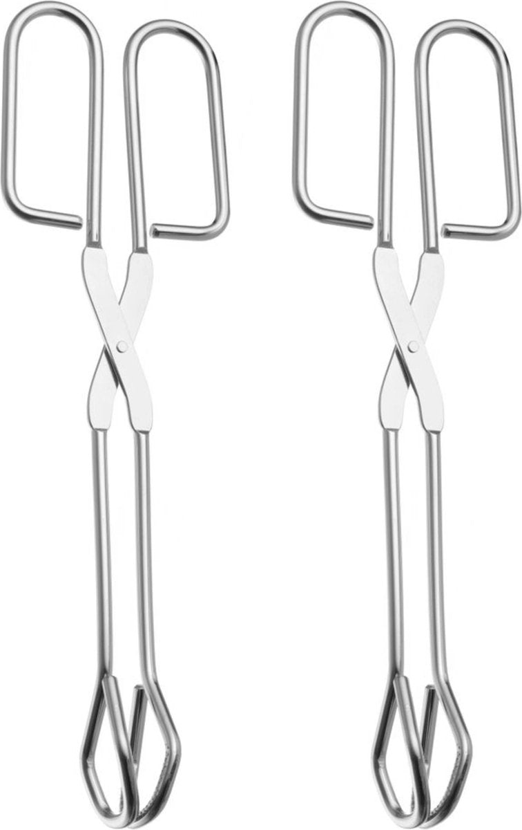Pinzas para servir Hendi – acero inoxidable – aptas para lavavajillas – 2 piezas – 300 mm