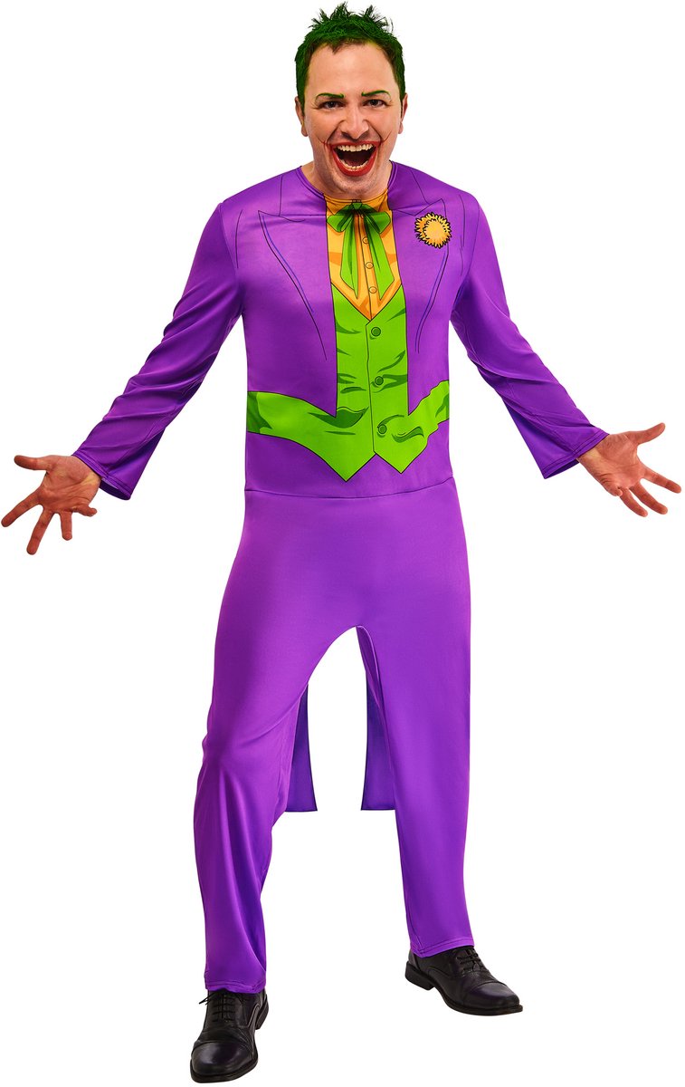 Disfraz de rubíes el joker adulto - - talla s