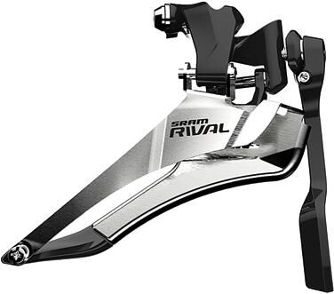 Sram voorderailleur rival 22 fr.derail. rival 22 2-sp bot.pull braze-on
