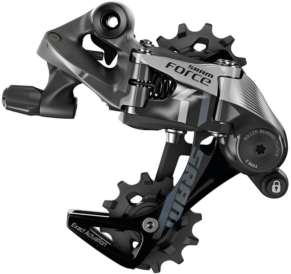 Derail posteriore SRAM. Force 1 11-Sp., Alu