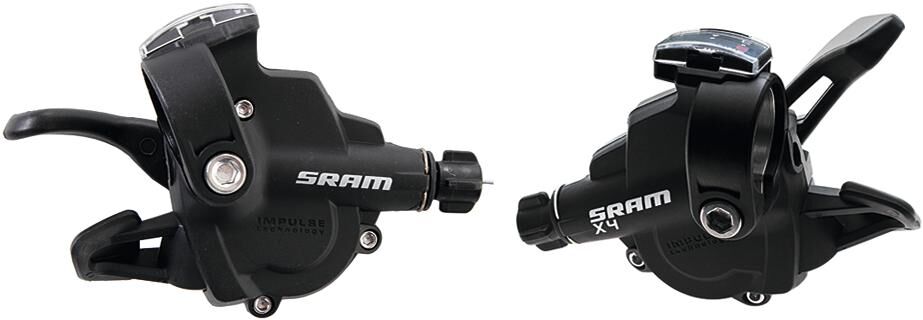 Sram Trigger Shifter X-4 8-3-SP. impostato