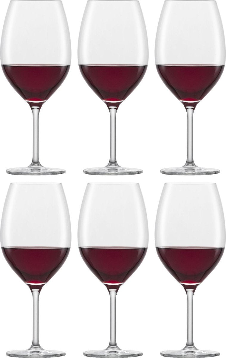 Schott zwiesel banchetto calice bordeaux 130 - 0,6 l - set da 6