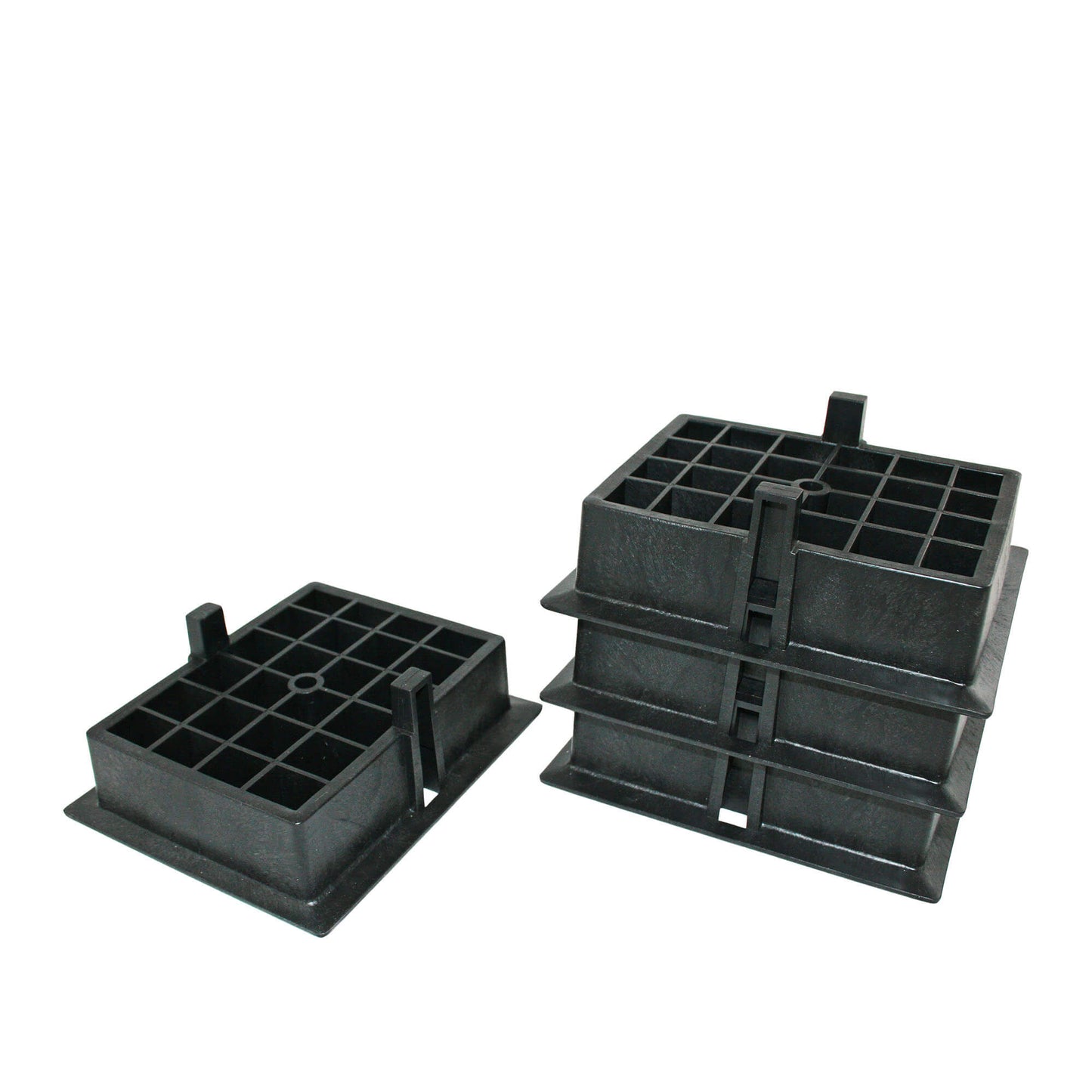 Blocchi di rialzo Carastack per supporti angolari caravan - set da 4 pezzi