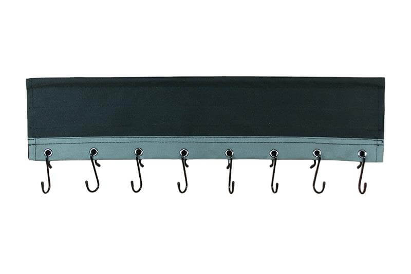 8-hook-organizer plus voortent kapstok met 8 metalen haken