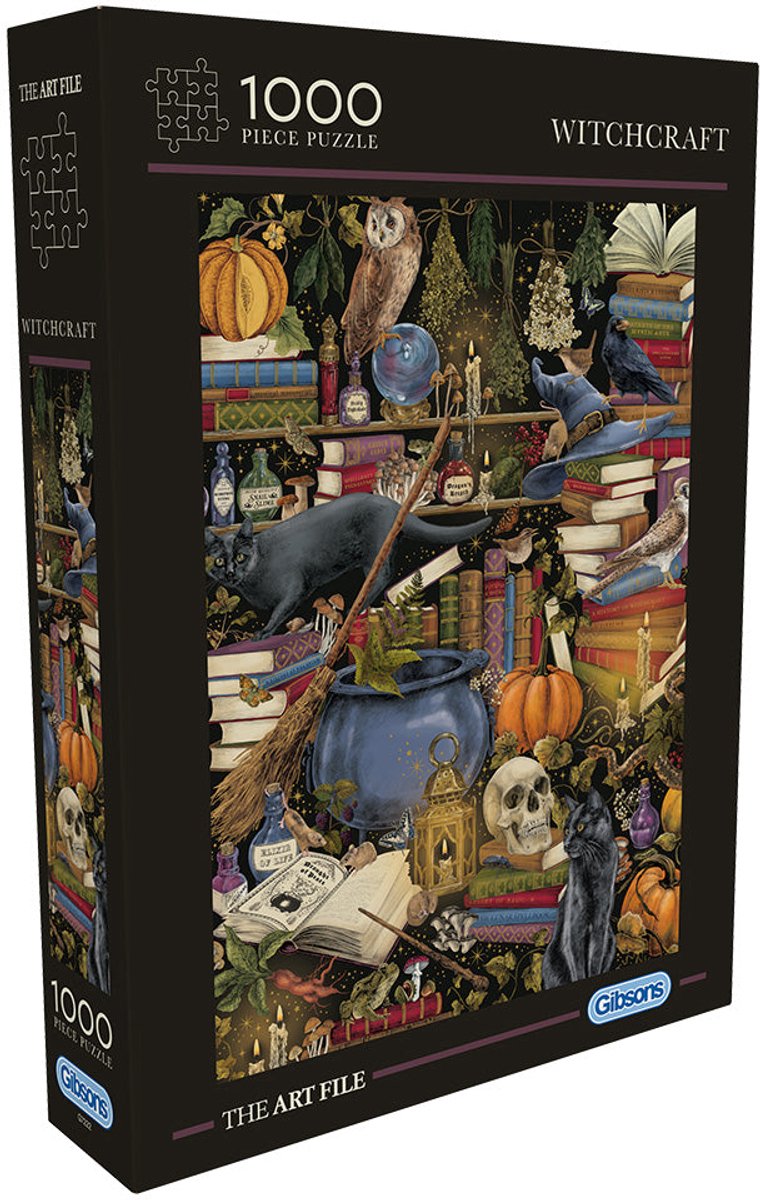 Gibsons - stregoneria (dal file artistico) - 1000 pezzi 49×68 cm (l×a) - puzzle per adulti