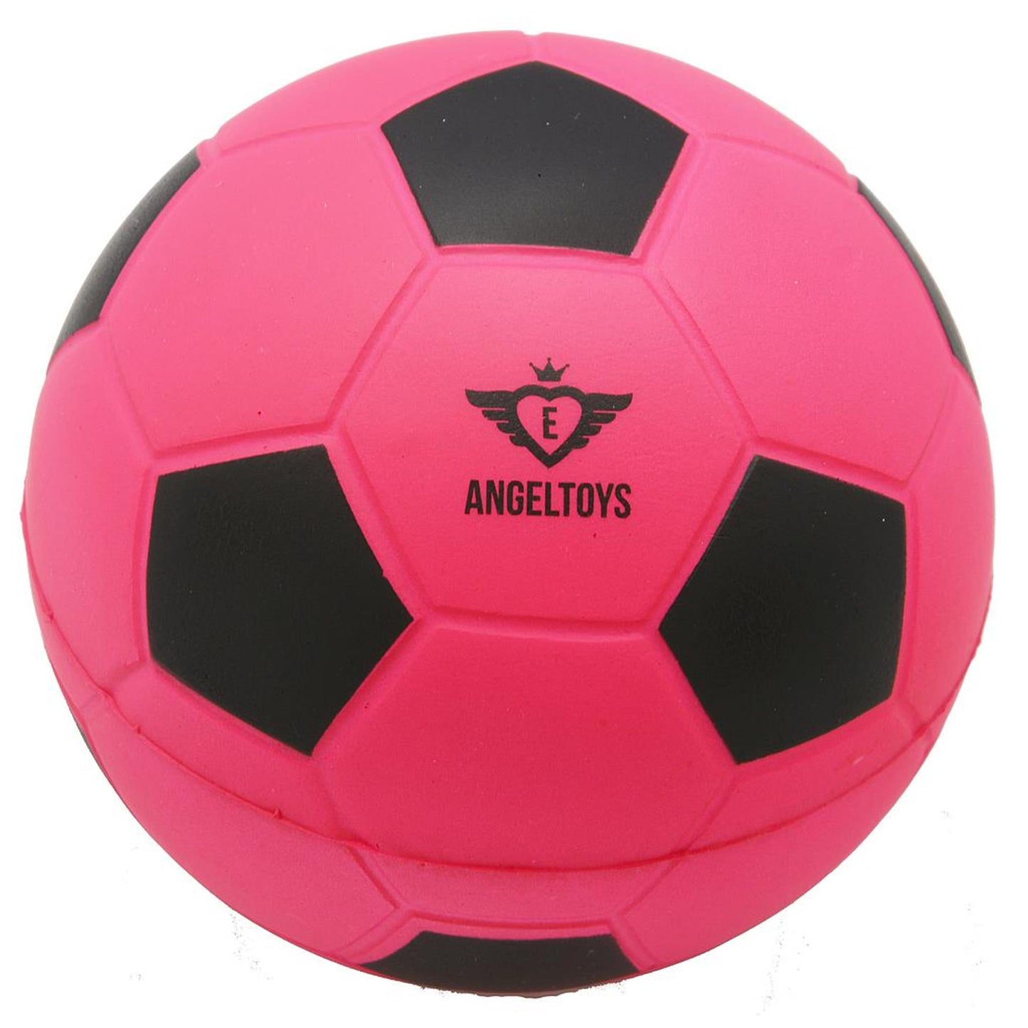 Balón de fútbol de espuma blanda Engelhart ø12,5cm fucsia